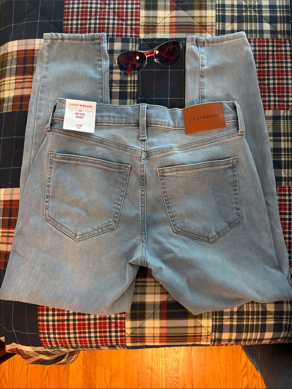 Lucky Brand Light Blue Mid Rise Skinny Jeans